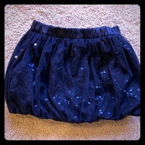 Baby Gap Navy glitter girls skirt size 3T